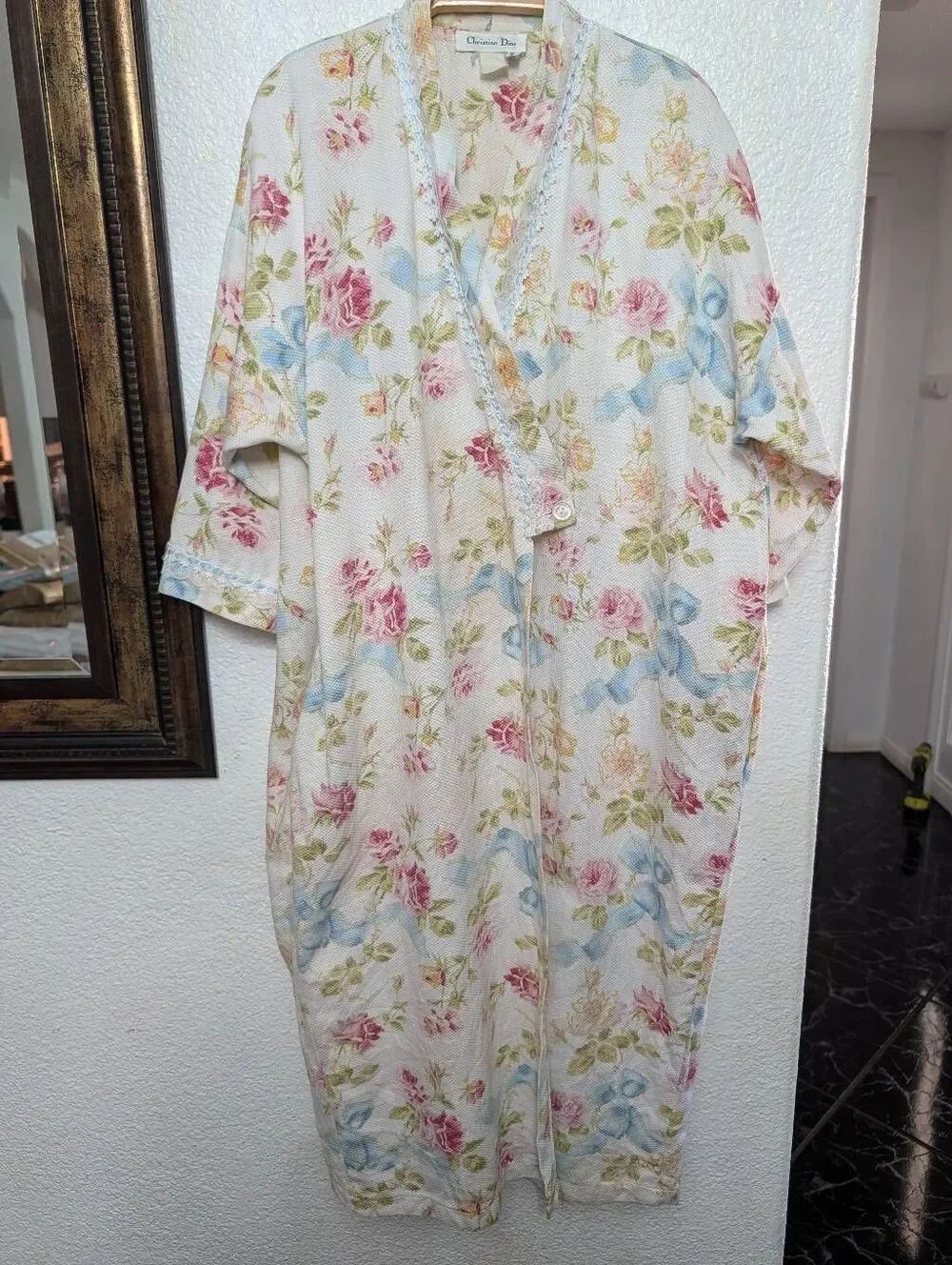 Christian Dior Vintage floral robe
